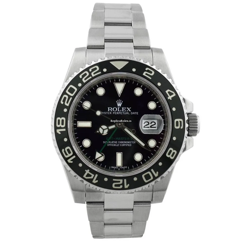 Wonderful Fake Rolex Gmt-master II 116710ln Caliber 3186 Automatic Movement 40mm Steel Case Mens/unisex Watch
