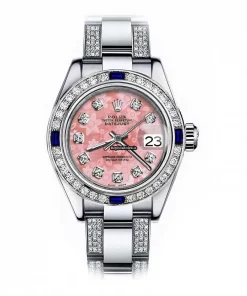 Quality Fake Rolex Oyster Perpetual Lady Date 69160 Automatic Movement 26mm Steel Case Womens Watch