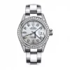 Defect Replica Rolex Oyster Perpetual Lady Date 69160 Automatic Movement 26mm Steel Case Womens Watch