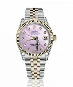 Wonderful Fake Rolex Datejust 16013 Automatic Movement 36mm Gold/steel Case Mens/unisex Watch