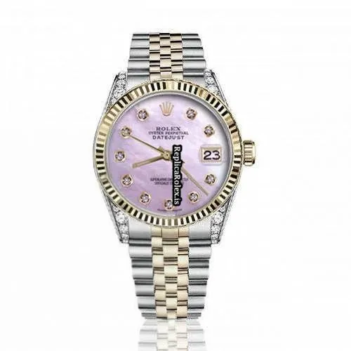 Wonderful Fake Rolex Datejust 16013 Automatic Movement 36mm Gold/steel Case Mens/unisex Watch