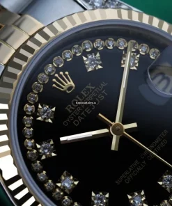 Amazing Replica Rolex Lady-datejust 68274 Automatic Movement 31mm Gold/steel Case Womens Watch