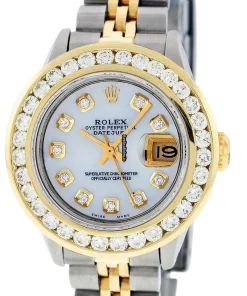 Excellent Knockoff Rolex Datejust Automatic Automatic Movement 26mm Gold/steel Case Womens Watch