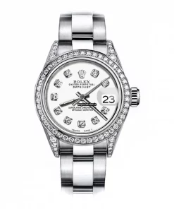 Cheap Replica Rolex Oyster Perpetual Lady Date 69160 Automatic Movement 26mm Steel Case Womens Watch