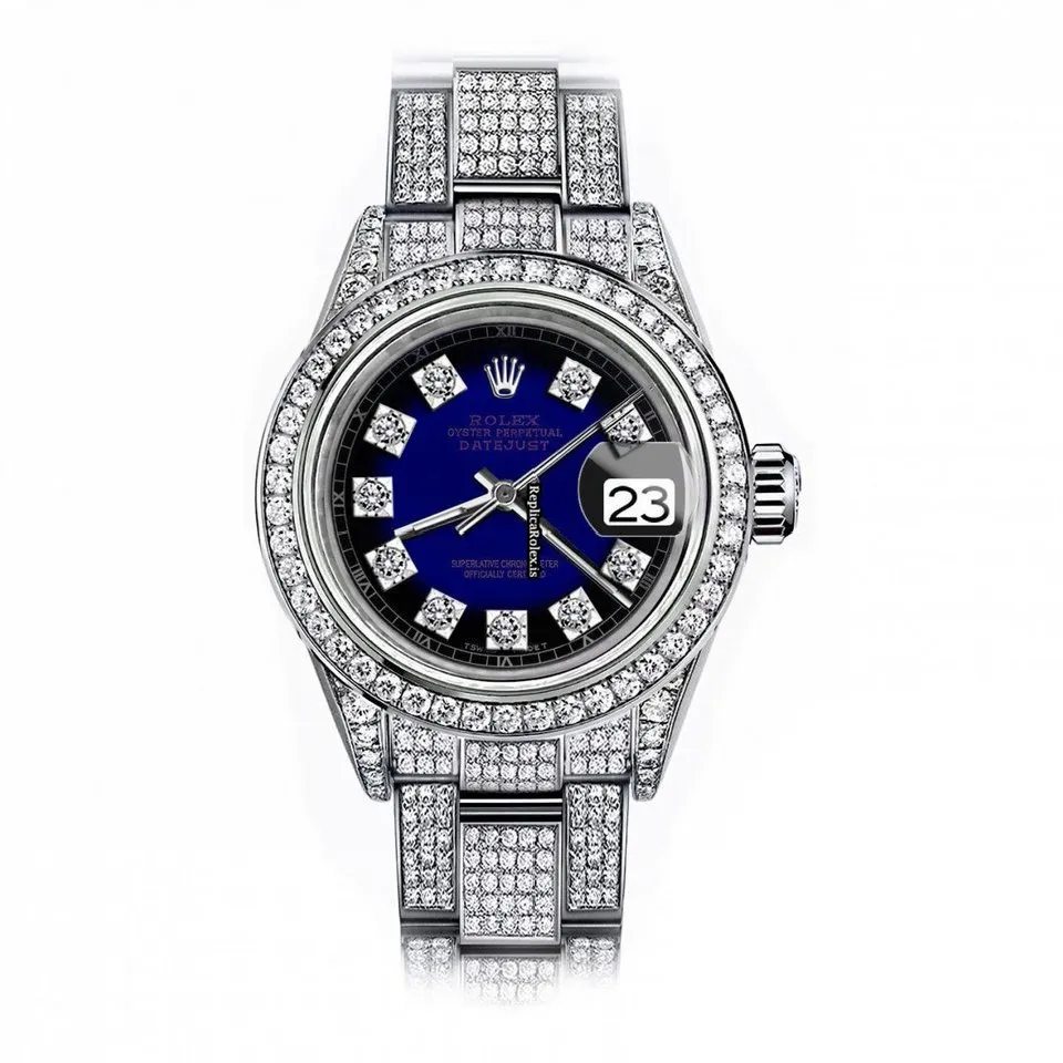 Marvellous Fake Rolex Oyster Perpetual Lady Date 69160 Automatic Movement 26mm Steel Case Womens Watch