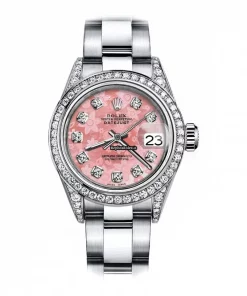 Superior Replica Rolex Lady-datejust 68274 Automatic Movement 31mm Steel Case Womens Watch