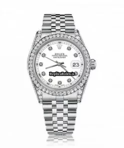 Wholesale Fake Rolex Oyster Perpetual Lady Date 69160 Automatic Movement 26mm Steel Case Womens Watch