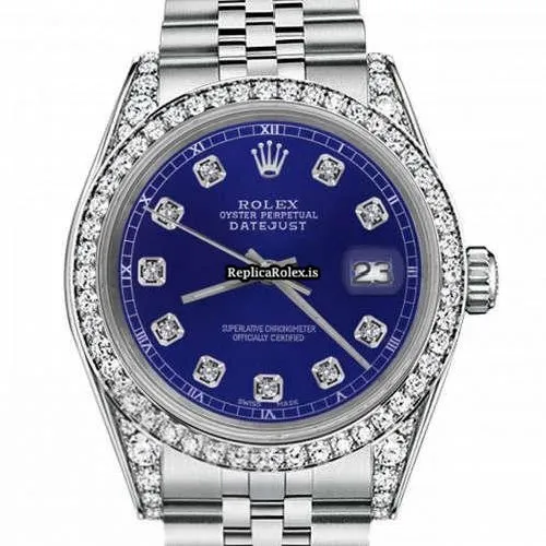 Neat Imitation Rolex Oyster Perpetual Lady Date 69160 Automatic Movement 26mm Steel Case Womens Watch - Image 2