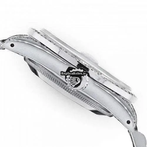 Neat Imitation Rolex Oyster Perpetual Lady Date 69160 Automatic Movement 26mm Steel Case Womens Watch - Image 5