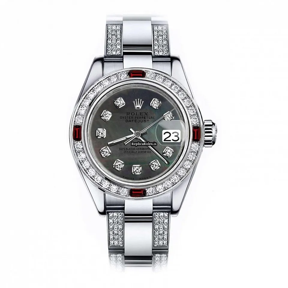 Unique Replicas Rolex Oyster Perpetual Lady Date 69160 Automatic Movement 26mm Steel Case Womens Watch