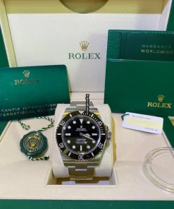 Well Made Fake Rolex Submariner (no Date) 124060 Caliber 3230 Automatic Movement 41x40mm Steel Case Mens/unisex Watch