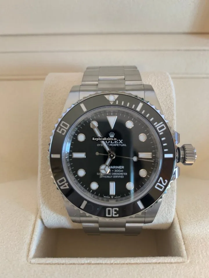Well Made Fake Rolex Submariner (no Date) 124060 Caliber 3230 Automatic Movement 41x40mm Steel Case Mens/unisex Watch - Image 12