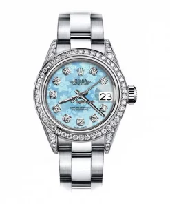 Fabulous Replica Rolex Oyster Perpetual Lady Date 69160 Automatic Movement 26mm Steel Case Womens Watch