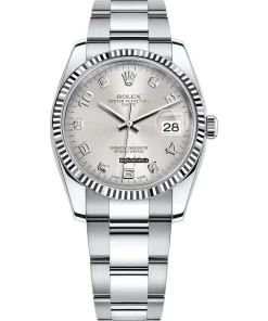 Wholesale Replica Rolex Oyster Perpetual Date 115234-0012 Automatic Movement Steel Case Womens Watch
