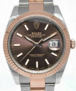 Fabulous Clone Rolex Datejust II 126331 Automatic Movement 41mm Gold/steel Case Watch