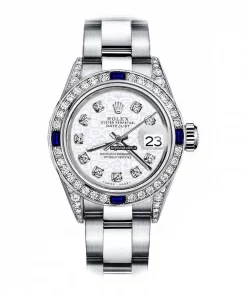 Durable Replicas Rolex Oyster Perpetual Lady Date 69160 Automatic Movement 26mm Steel Case Womens Watch