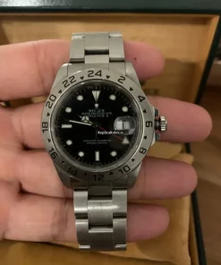 Cheap Clone Rolex Explorer II 16570 Caliber 3185 Automatic Movement 40mm Steel Case Mens/unisex Watch