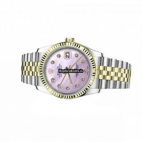 High-end Fakes Rolex Datejust 16013 Automatic Movement 36mm Gold/steel Case Mens/unisex Watch - Image 3