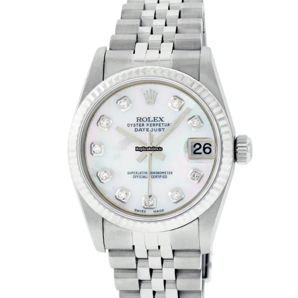 Exquisite Copy Rolex Lady-datejust 68274 Caliber 2135 Automatic Movement 31mm Steel Case Mens/unisex Watch - Image 2