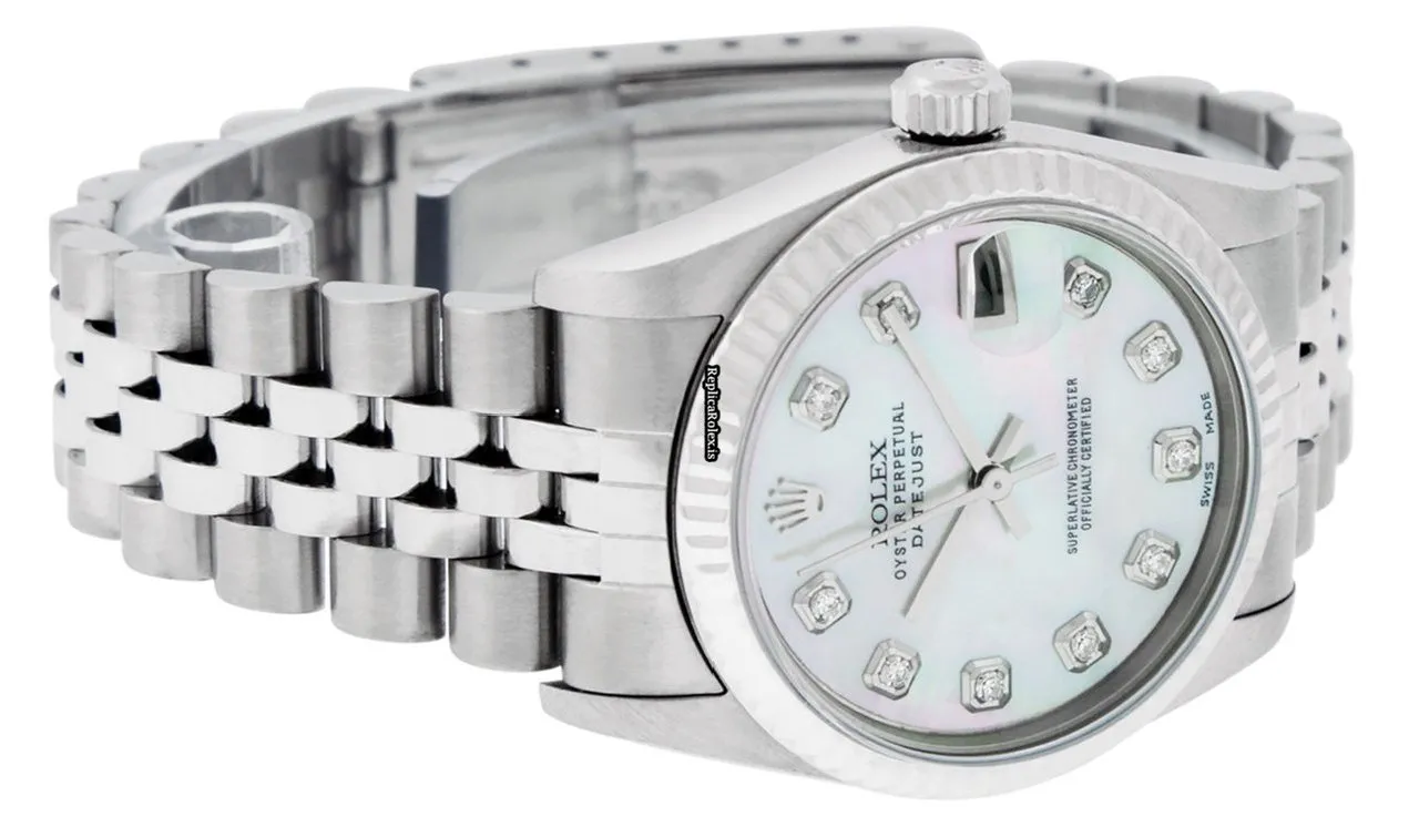 Exquisite Copy Rolex Lady-datejust 68274 Caliber 2135 Automatic Movement 31mm Steel Case Mens/unisex Watch - Image 3