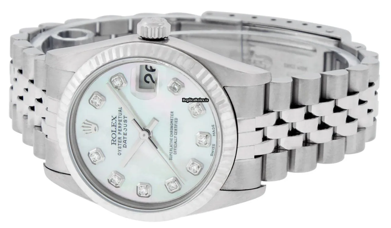 Exquisite Copy Rolex Lady-datejust 68274 Caliber 2135 Automatic Movement 31mm Steel Case Mens/unisex Watch - Image 9