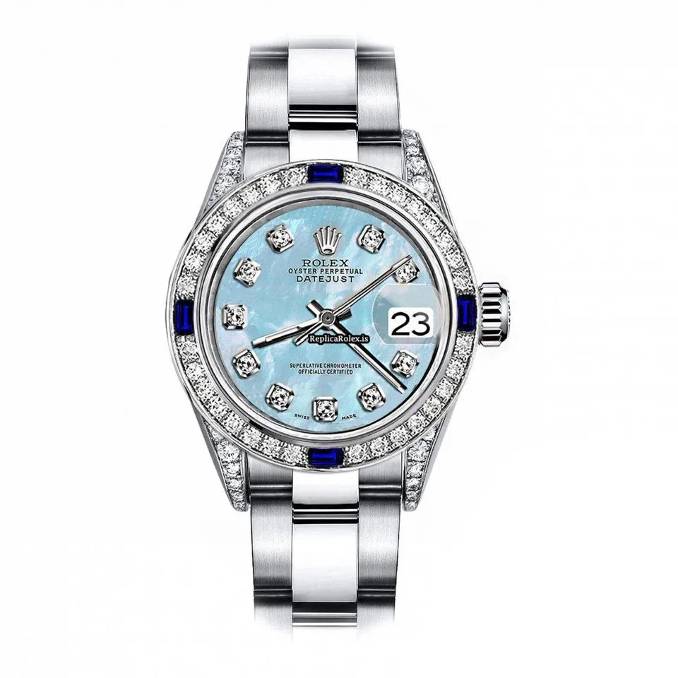 Affordable Fake Rolex Oyster Perpetual Lady Date 69160 Automatic Movement 26mm Steel Case Womens Watch