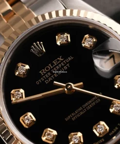 Swiss Fake Rolex Datejust 16013 Automatic Movement 36mm Gold/steel Case Mens/unisex Watch