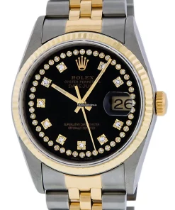 Neat Replica Rolex Datejust 16013 Caliber 3035 Automatic Movement 36mm Gold/steel Case Mens/unisex Watch