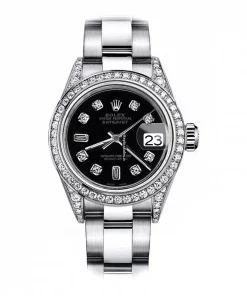 Pleasing Replica Rolex Lady-datejust 68274 Automatic Movement 31mm Steel Case Womens Watch