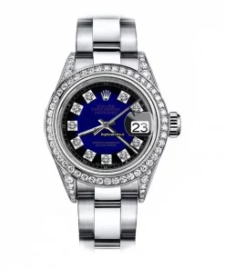 Swiss Imitation Rolex Oyster Perpetual Lady Date 69160 Automatic Movement 26mm Steel Case Womens Watch