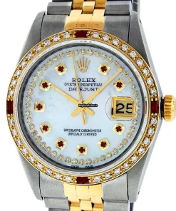Top Clone Rolex Datejust 16013 Caliber 3035 Automatic Movement 36mm Gold/steel Case Mens/unisex Watch