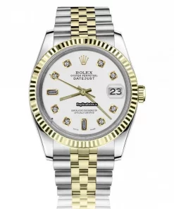 Beautiful Clone Rolex Datejust 16013 Automatic Movement 36mm Gold/steel Case Mens/unisex Watch