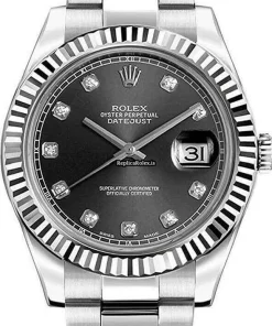 Excellent Clone Rolex Datejust II 116334 Automatic Movement 41mm Steel Case Watch