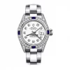 Suitable Copy Rolex Oyster Perpetual Lady Date 69160 Automatic Movement 26mm Steel Case Womens Watch