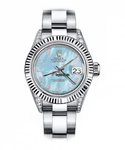Incredible Replica Rolex Oyster Perpetual Lady Date 69160 Automatic Movement 26mm Steel Case Womens Watch