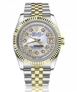 Awesome Copy Rolex Datejust 16013 Automatic Movement 36mm Gold/steel Case Mens/unisex Watch