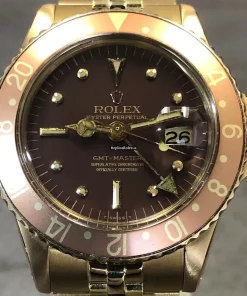 Recommend Clone Rolex Gmt-master 1675 Automatic Movement 40mm Yellow Gold Case Mens/unisex Watch