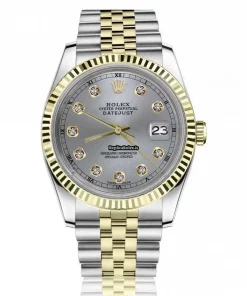 Trustworthy Fake Rolex Lady-datejust 69173 Automatic Movement 26mm Gold/steel Case Womens Watch