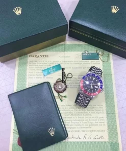 Ideal Fake Rolex Gmt-master 1675 Automatic Movement 40mm Steel Case Watch