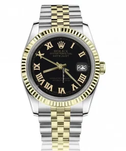 Great Replica Rolex Lady-datejust 69173 Automatic Movement 26mm Gold/steel Case Womens Watch