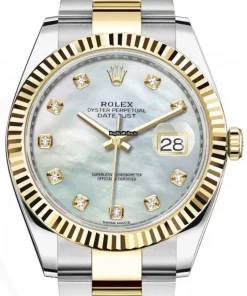 Exquisite Fake Rolex Datejust 126333 Caliber 3235 Automatic Movement 41mm Gold/steel Case Mens/unisex Watch