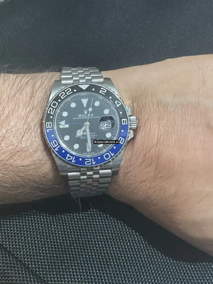 Top Fake Rolex Gmt-master II 126710blnr Caliber 3285 Automatic Movement 40mm Steel Case Mens/unisex Watch - Image 3