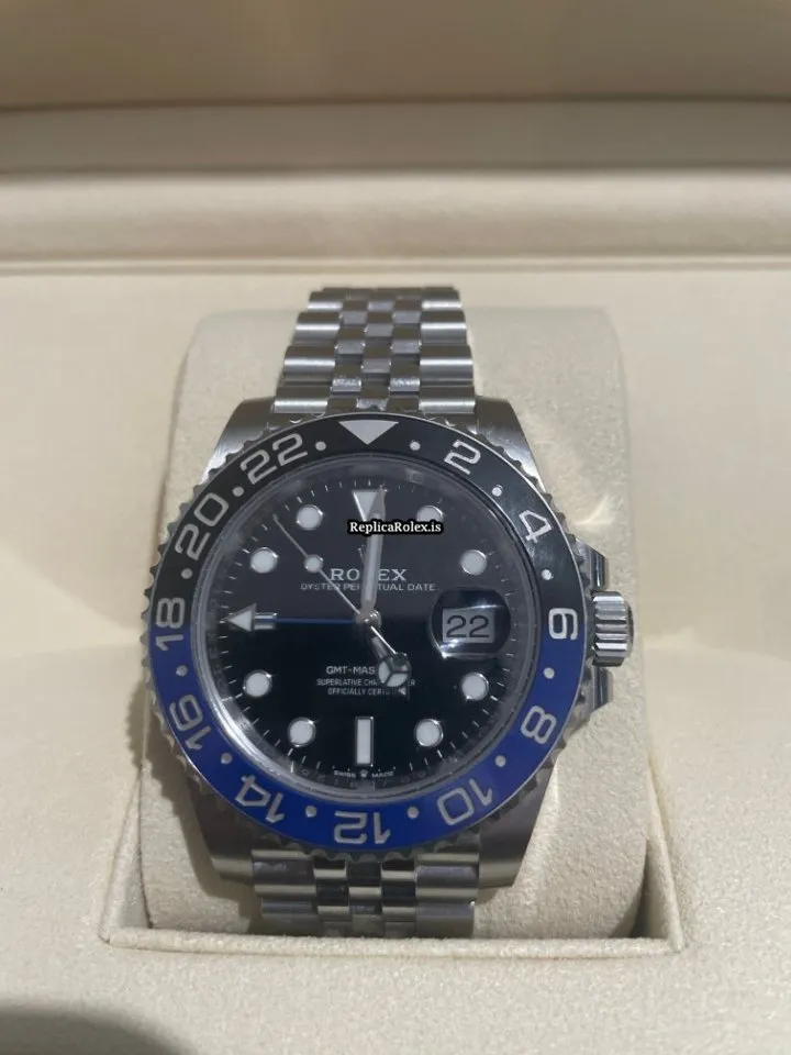 Top Fake Rolex Gmt-master II 126710blnr Caliber 3285 Automatic Movement 40mm Steel Case Mens/unisex Watch - Image 6