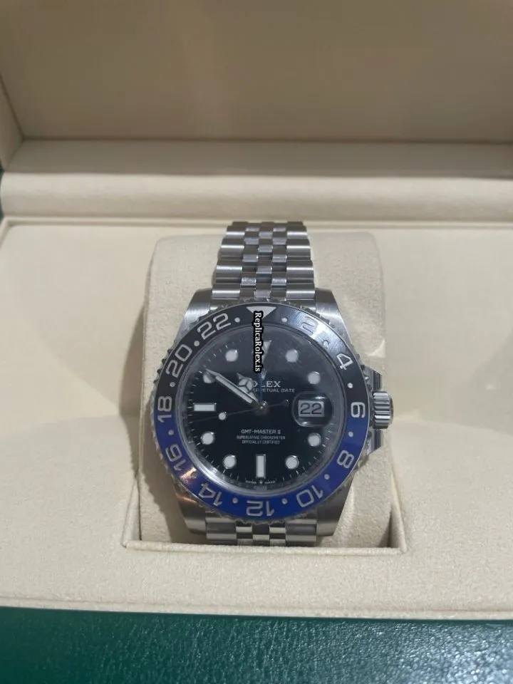 Top Fake Rolex Gmt-master II 126710blnr Caliber 3285 Automatic Movement 40mm Steel Case Mens/unisex Watch - Image 7