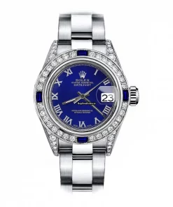 Wonderful Imitation Rolex Oyster Perpetual Lady Date 69160 Automatic Movement 26mm Steel Case Womens Watch