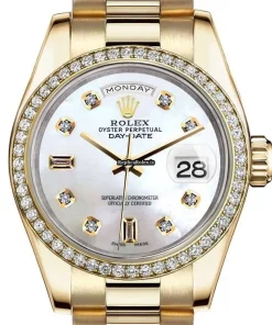 Swiss Fake Rolex Day-date 36 18038 Automatic Movement Mens/unisex Watch