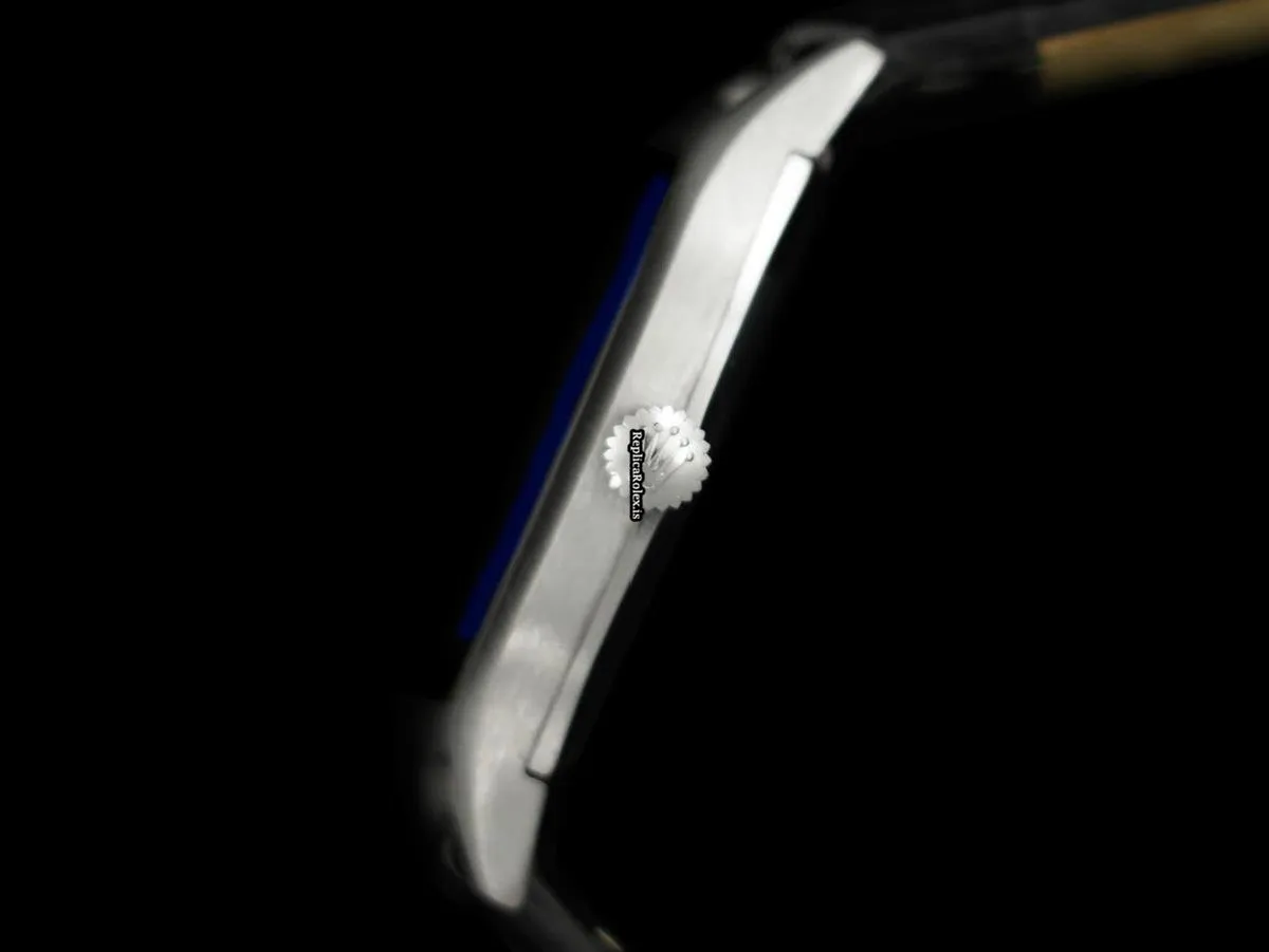 Ideal Fake Rolex Cellini 8162 Caliber 1601 Manual Winding Movement 31.5x35mm White Gold Case Mens/unisex Watch - Image 4