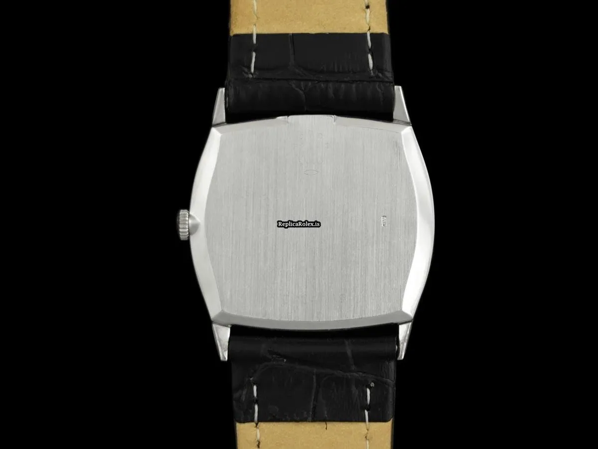 Ideal Fake Rolex Cellini 8162 Caliber 1601 Manual Winding Movement 31.5x35mm White Gold Case Mens/unisex Watch - Image 6