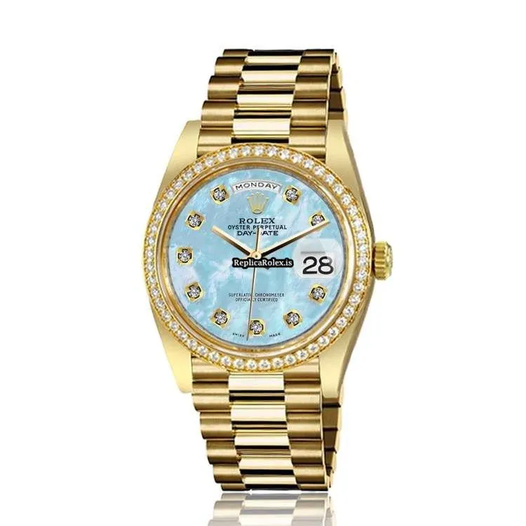 Wholesale Clone Rolex Day-date 36 18038 Automatic Movement Mens/unisex Watch - Image 2