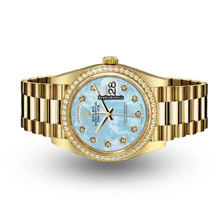 Wholesale Clone Rolex Day-date 36 18038 Automatic Movement Mens/unisex Watch - Image 5